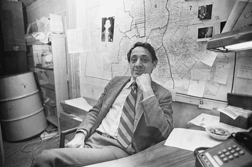 The real Harvey Milk, he first openly gay man to be elected to public office in California.