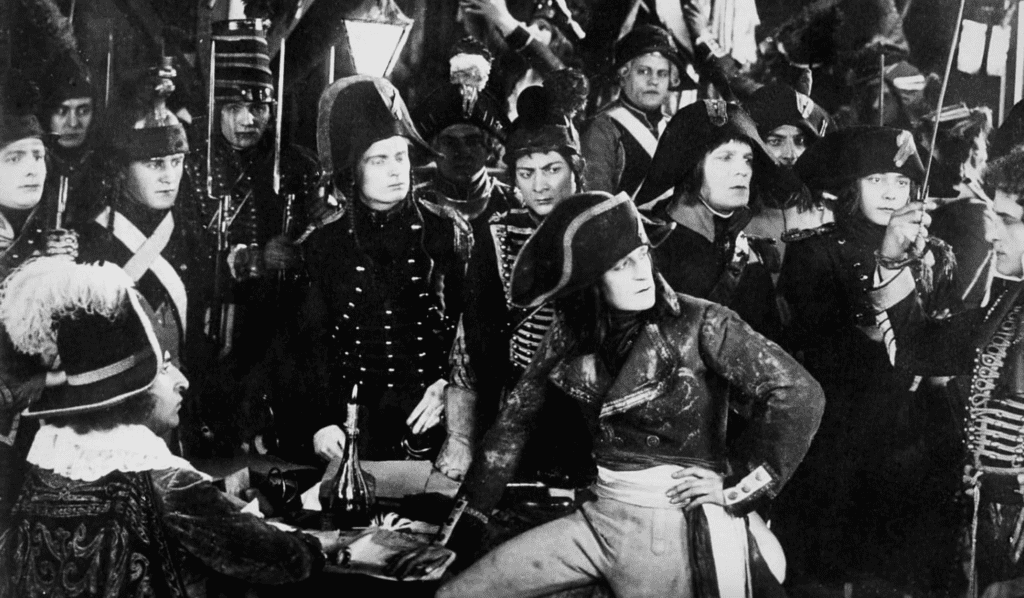 Albert Dieudonné commands the screen in Abel Gance’s Napoléon (1927).