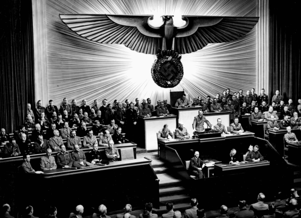 Leni Riefenstahl’s infamous propaganda centrepiece, Triumph of the Will (1935)