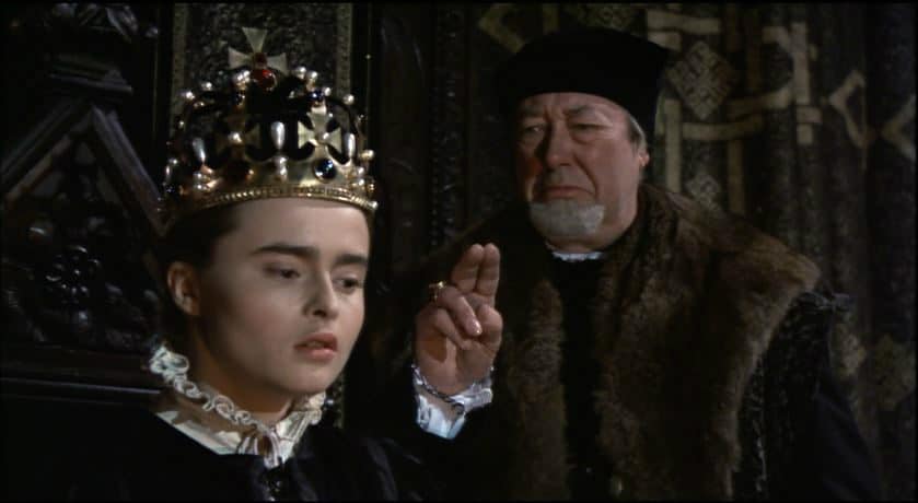 Image from 'Lady Jane' showing young Helena Bonham Carter as Lady Jane
