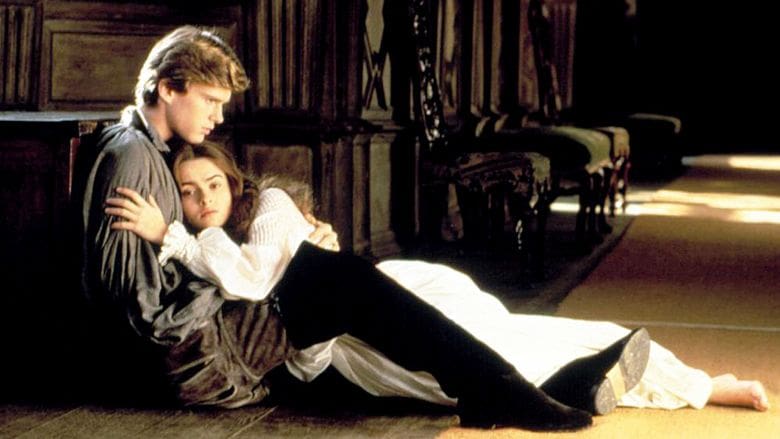 Image from 'Lady Jane' showing Helena Bonham Carter and Cary Elwes in embrace